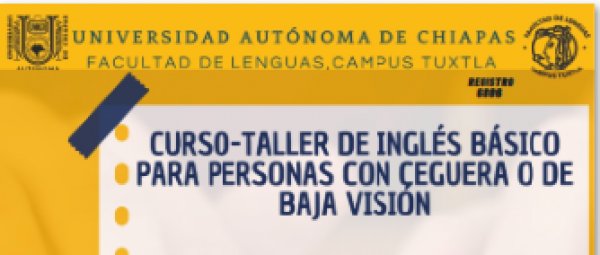 Curso-Taller de Ingles Basico para Personas con Ceguera o de Baja Vision