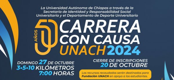 Carrera con Causa  UNACH  2024